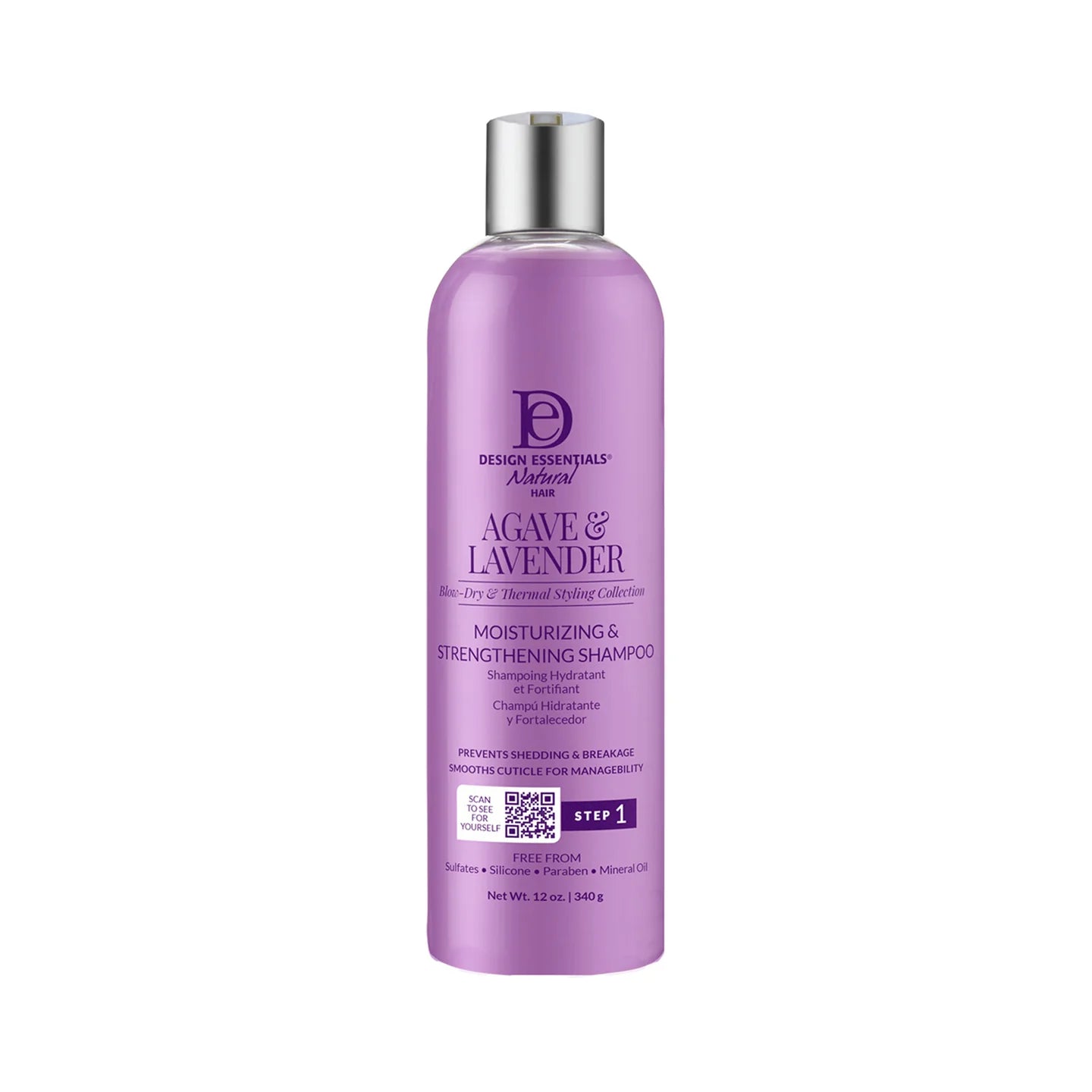 Agave & Lavender Moisturizing & Strengthening Shampoo – Xenuvi