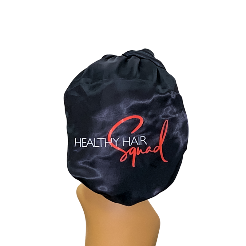 Healthy Hair Squad Bonnet BLK